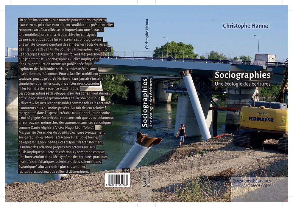 couverture du livre Sociographies de Christophe Hanna